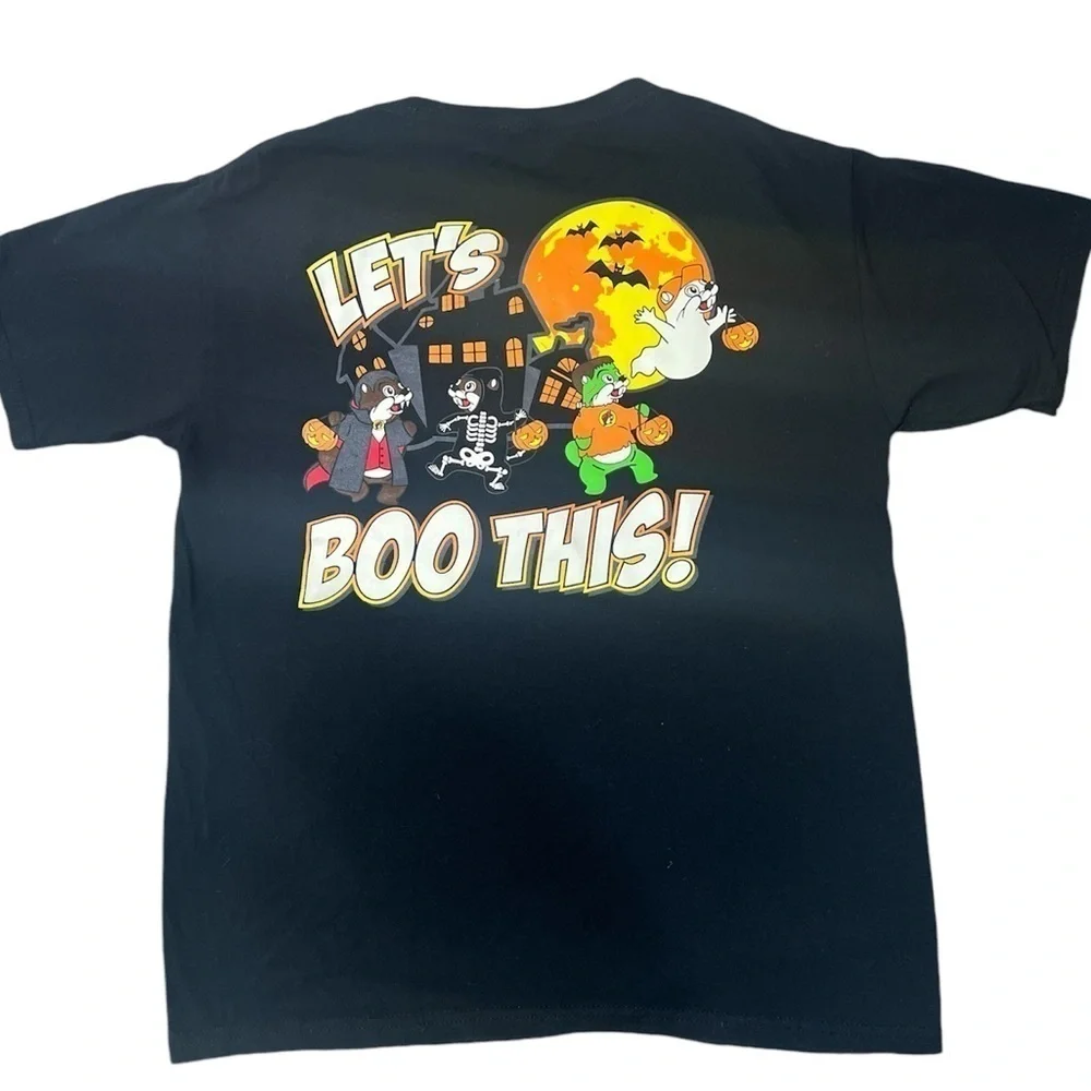 Buc-ee’s Halloween T-Shirt in Youth Size Medium. “Let’s Boo This!” Design. EUC